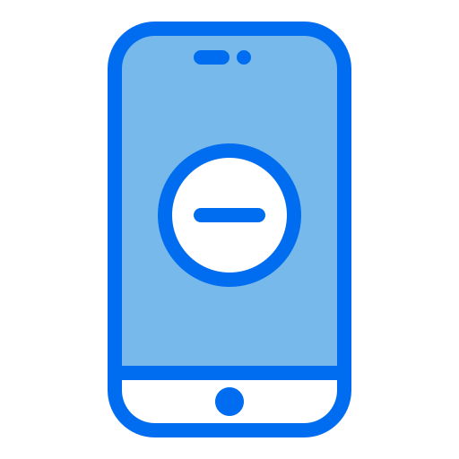 Phone Generic Blue icon