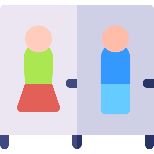 toilette Basic Rounded Flat icon