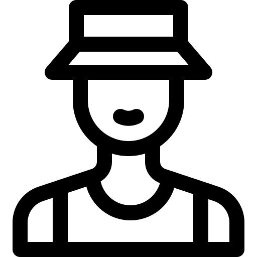 touristique Basic Rounded Lineal Icône