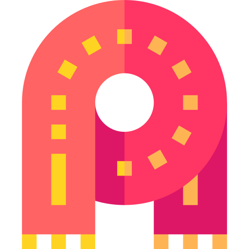 スカーフ Basic Straight Flat icon