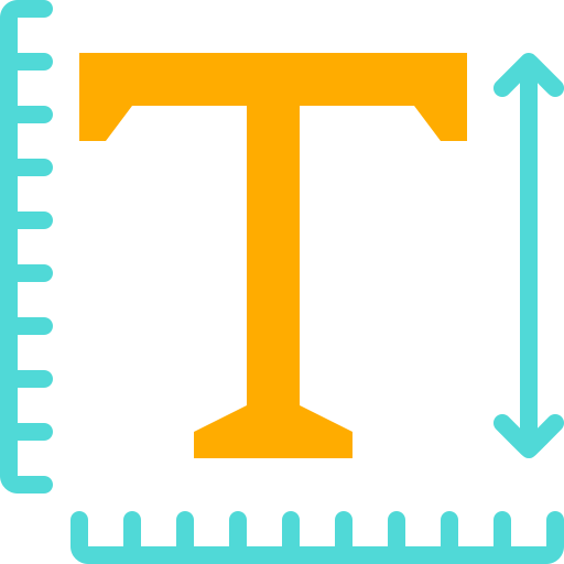 testo Generic Flat icona