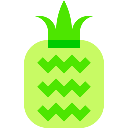 Pineapple Basic Sheer Flat icon