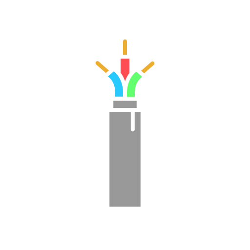 câble Generic Flat Icône