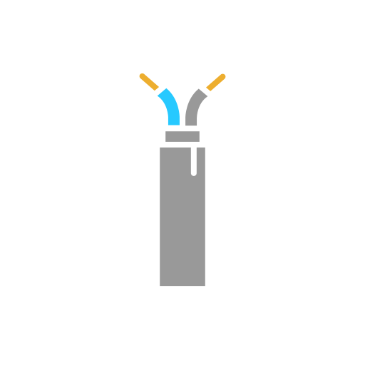 câble Generic Flat Icône