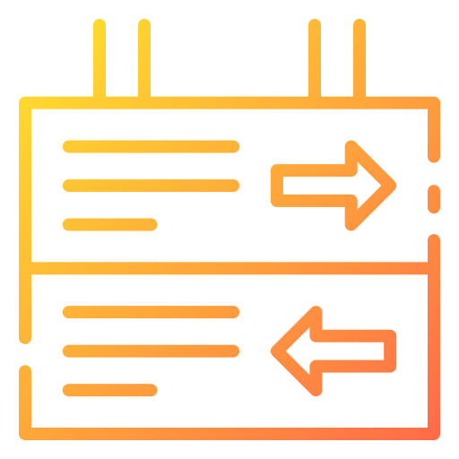 richtung Good Ware Gradient icon