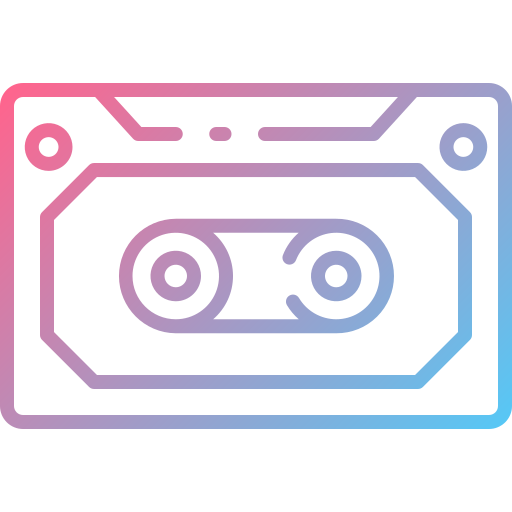 カセット Good Ware Gradient icon