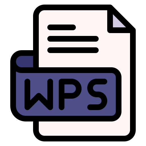 wps Generic Outline Color Ícone