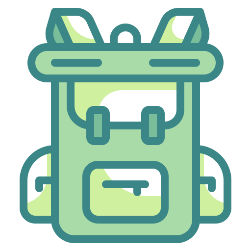 Backpack Wanicon Two Tone icon