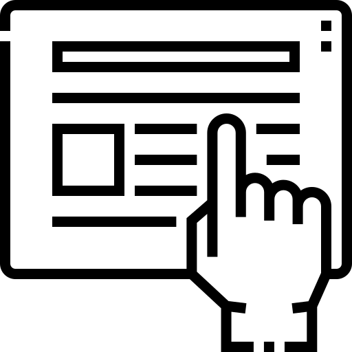 context Detailed Straight Lineal icoon