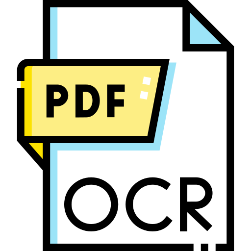 ocr Detailed Straight Lineal color icona