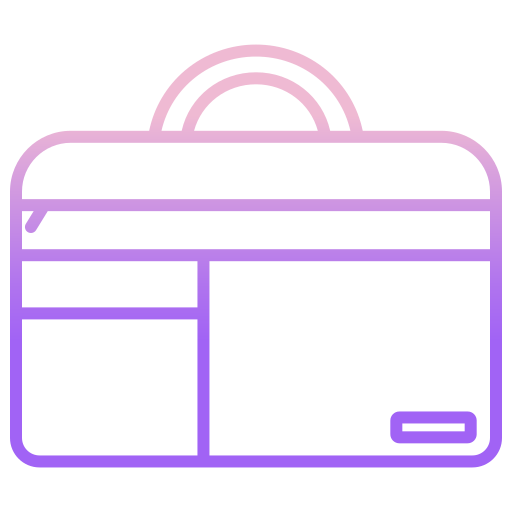 Handbag Icongeek26 Outline Gradient icon