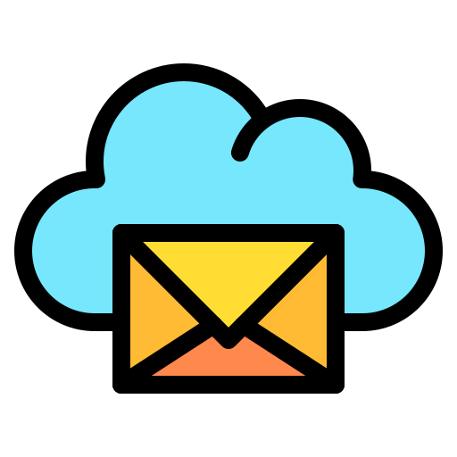 Cloud computing Generic Outline Color icon