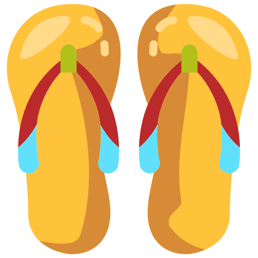 Flip flops Generic Flat icon