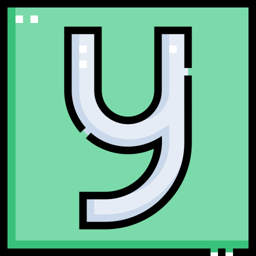 Alphabet Detailed Straight Lineal color icon