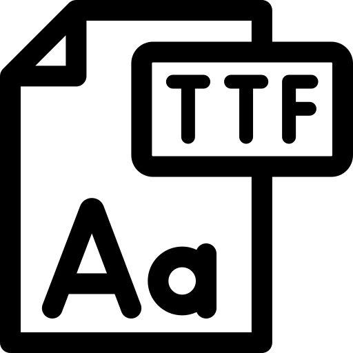 tf Basic Rounded Lineal icona