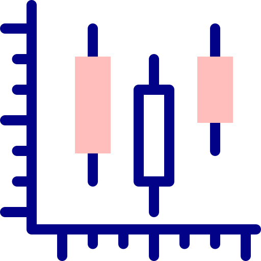 aktienmarkt Detailed Mixed Lineal color icon