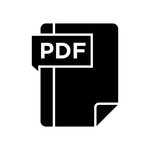 pdf Generic Glyph icoon