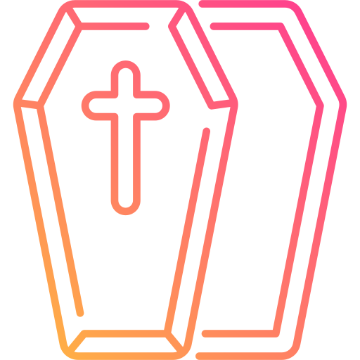 Coffin Generic Gradient icon