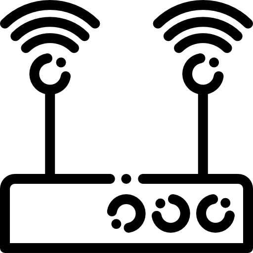 wi-fi Detailed Rounded Lineal ikona