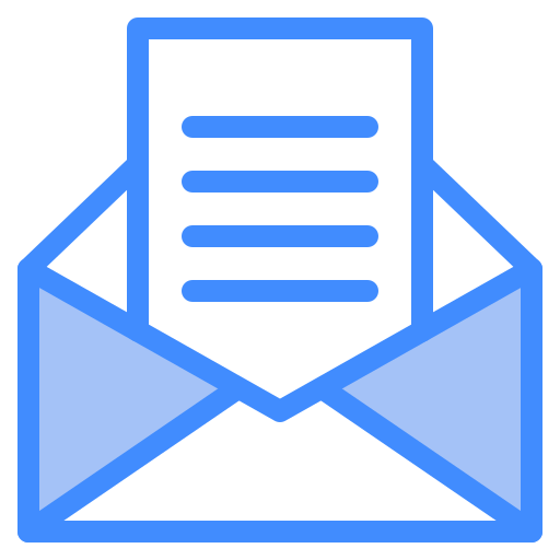 e-mail Generic Blue Icône