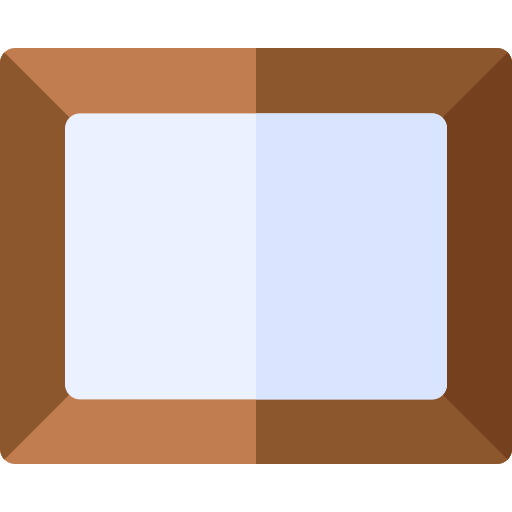 Frame Basic Rounded Flat icon