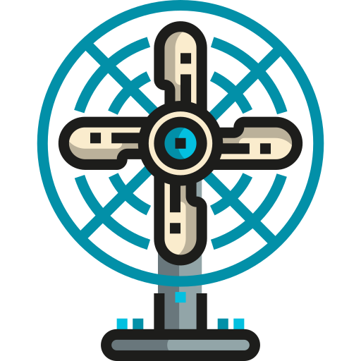 ventilator Detailed Straight Lineal color icon