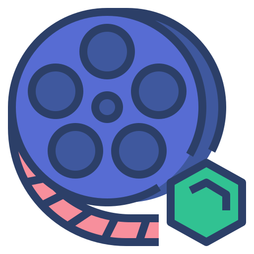 film Generic Outline Color icon