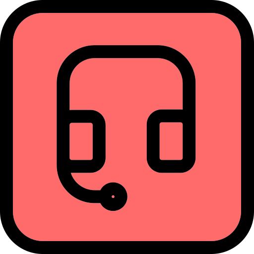 이어폰 Generic Outline Color icon