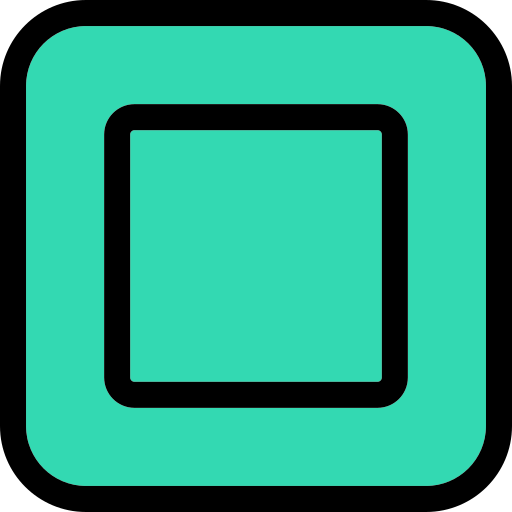 ストップ Generic Outline Color icon