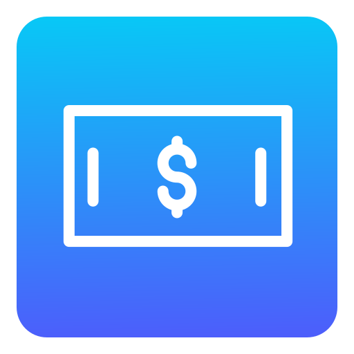 geld Generic Flat Gradient icon