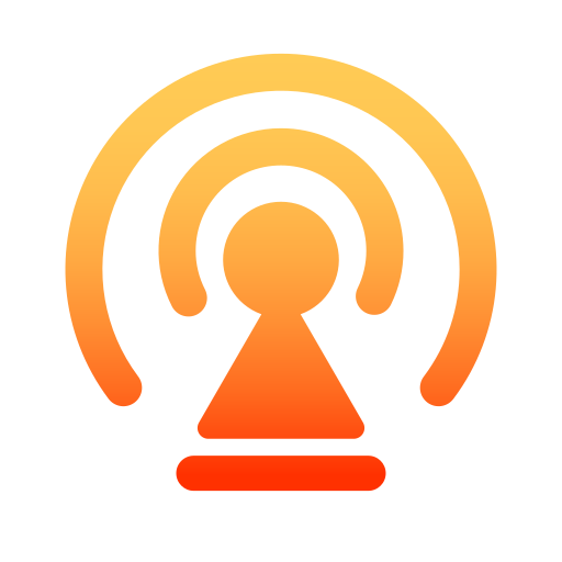 podcast Generic Flat Gradient icon