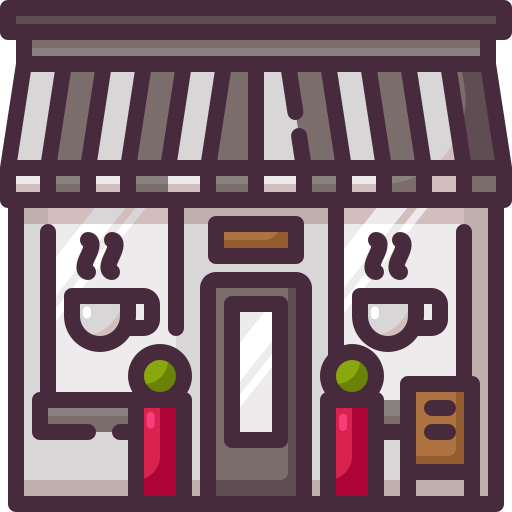 café Generic Outline Color icon