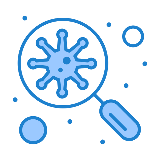 virus Generic Blue icon