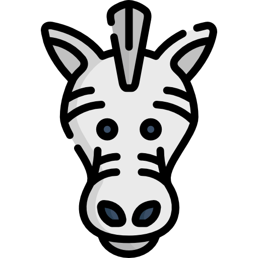 Zebra Special Lineal color icon