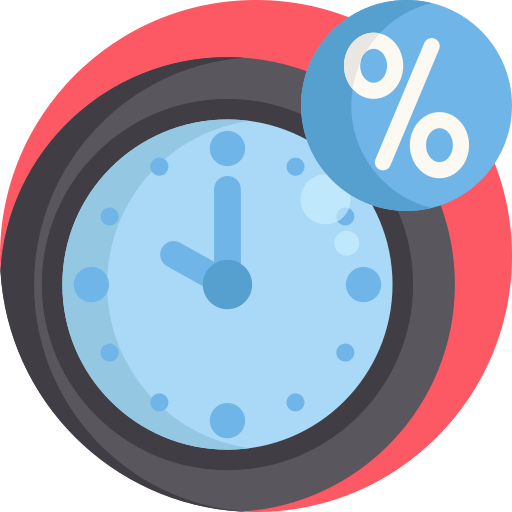 uhr Detailed Flat Circular Flat icon