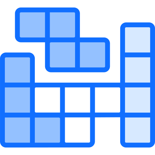 tetris Generic Blue Ícone