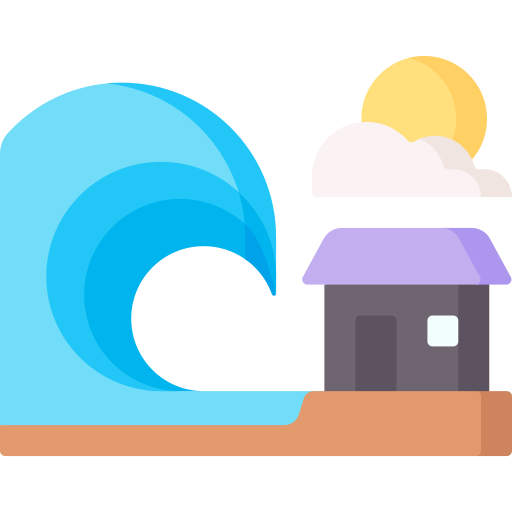 tsunami Special Flat icon