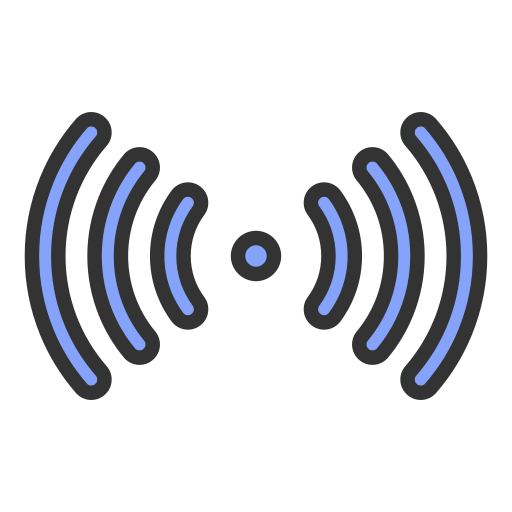 radio Generic Outline Color icon