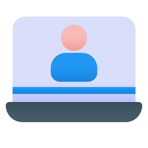 videoanruf Generic Flat Gradient icon