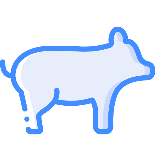 Pig Basic Miscellany Blue icon