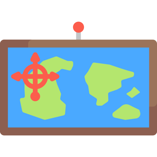 Map Special Flat icon