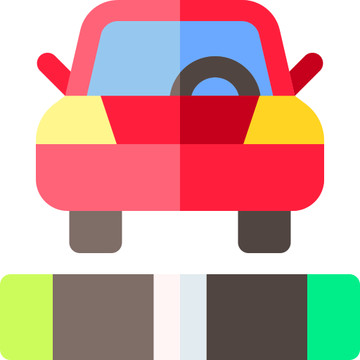 Car Basic Rounded Flat icon