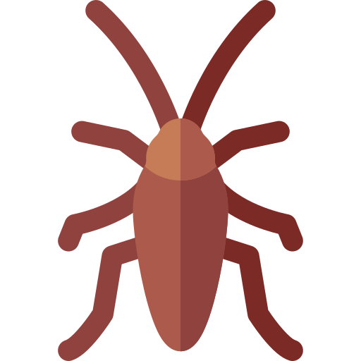 Cockroach Basic Rounded Flat icon