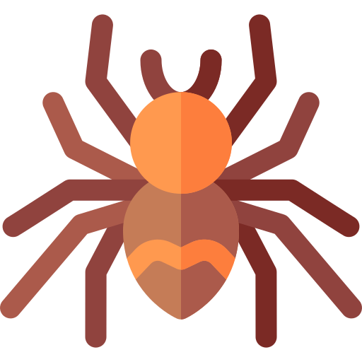 Tarantula Basic Rounded Flat icon