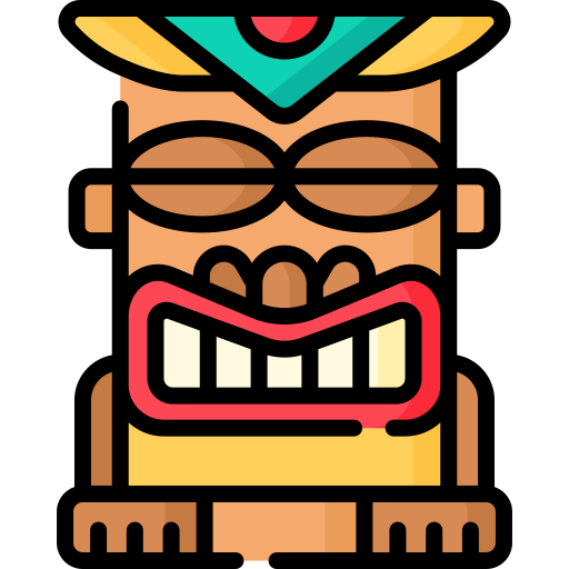 Tiki Special Lineal color icon