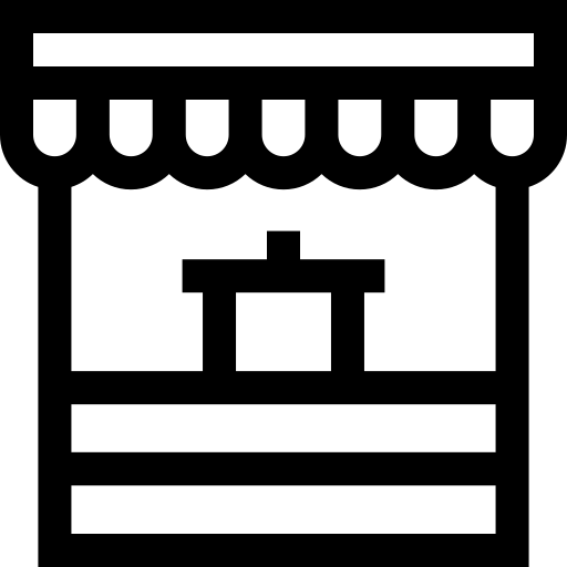 social Basic Straight Lineal Icône