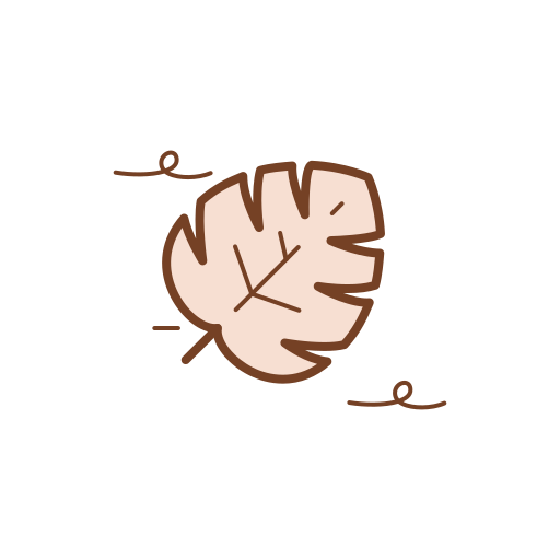 Leaf Generic Outline Color icon