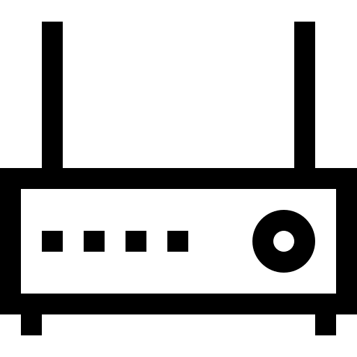 Router Basic Straight Lineal icon