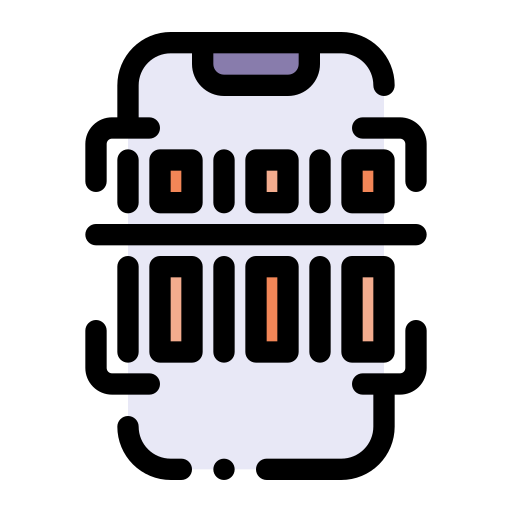 Barcode Generic Outline Color icon