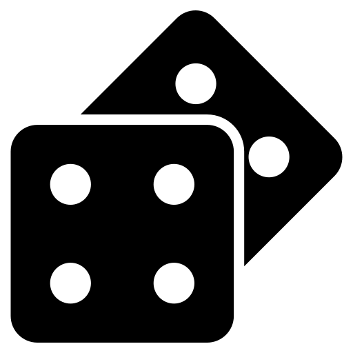 Кубик в кости Generic Glyph иконка